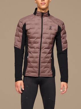 NWT On Running Men's Climate Jacket Insulated Packable Jacket Grape Black XL